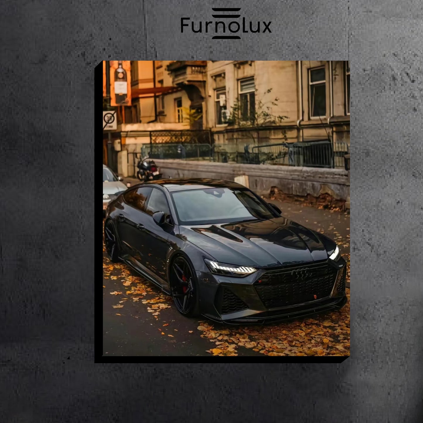 Audi RS7 Illuminated Car Mural